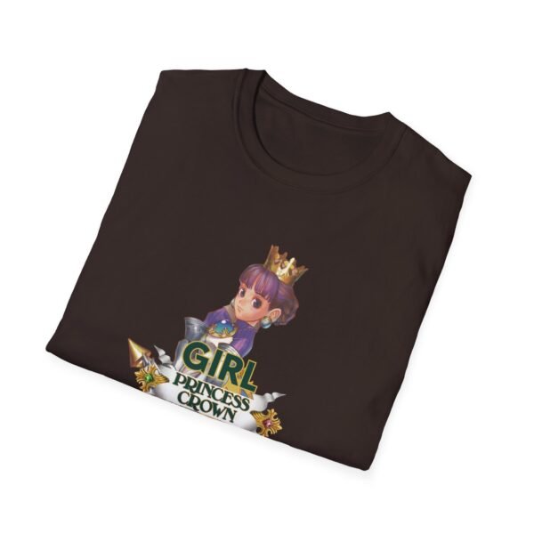 Girl strong, Princess Crown, Sega Saturn, Unisex Softstyle T-Shirt - Image 12