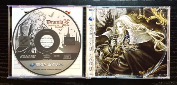 Castlevania Dracula X: Nocturne in the Moonlight, Custom Jewel Case (Saturn) - Image 3