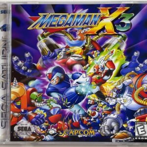 Megaman X3, Custom Jewel Case (Saturn)