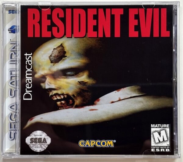 Resident Evil, Custom Jewel Case (Saturn)