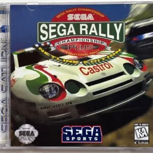 Sega Rally Championship, Custom Jewel Case (Saturn)
