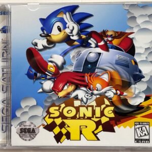 Sonic R, Custom Jewel Case (Saturn)