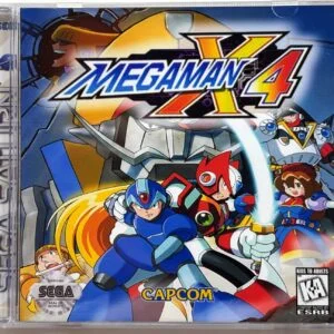 Megaman X4, Custom Jewel Case (Saturn)