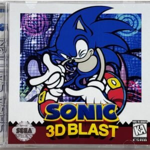Sonic 3D Blast, Custom Jewel Case (Saturn)