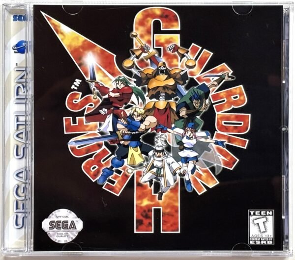 Guardian Heroes, Custom Jewel Case (Saturn)