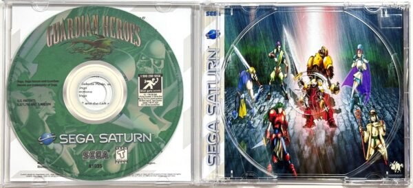 Guardian Heroes, Custom Jewel Case (Saturn) - Image 3
