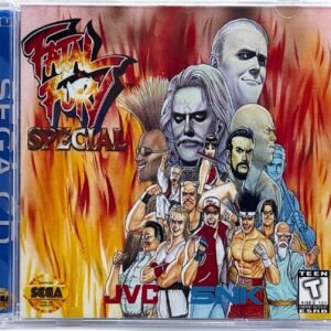 Fatal Fury Special, Exclusive Jewel Case Design (Sega CD)