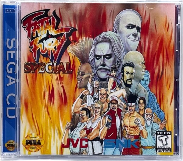 Fatal Fury Special, Exclusive Jewel Case Design (Sega CD)