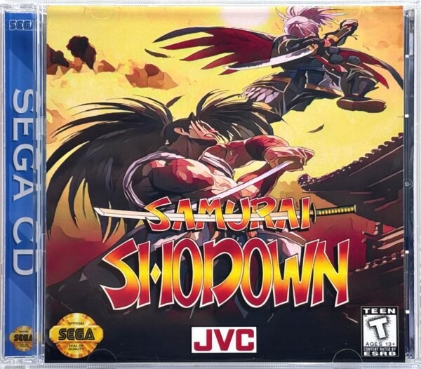 Samurai Shodown, Exclusive Jewel Case Design (Sega CD)