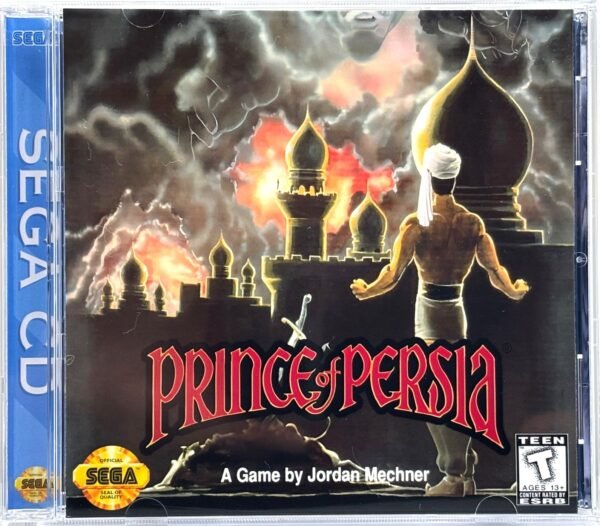 Prince of Persia, Exclusive Jewel Case Design (Sega CD)