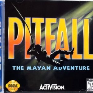 Pitfall The Mayan Adventure, Exclusive Jewel Case Design (Sega CD)