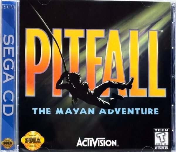Pitfall The Mayan Adventure, Exclusive Jewel Case Design (Sega CD)