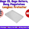 Clear Longbox Case Protectors for SEGA CD, SATURN, PS1 (Sega CD, Saturn, PS1)