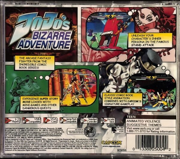 JoJo's Bizarre Adventure (Dreamcast) - Image 3