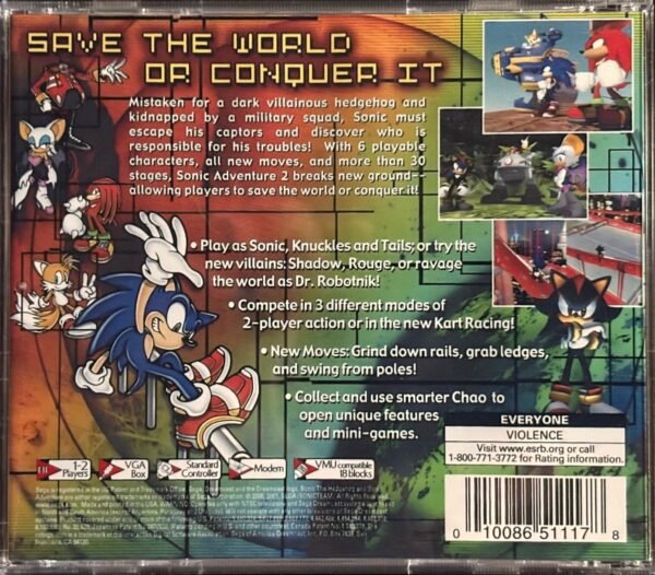 Sonic Adventure 2 (Dreamcast) - Image 3