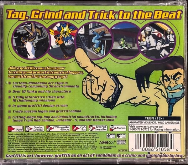 Jet Grind Radio (Dreamcast) - Image 2