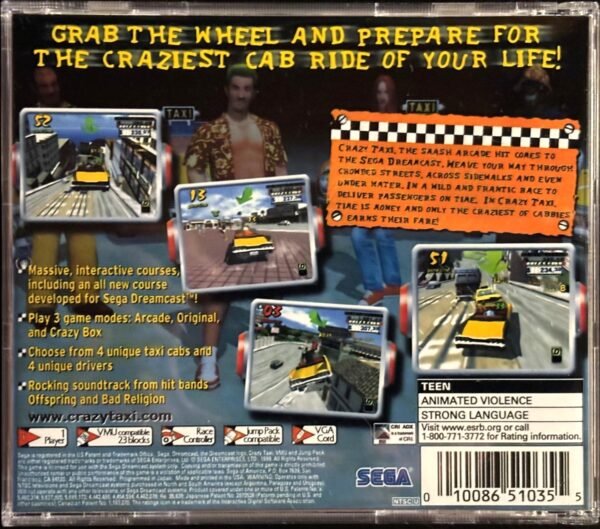 Crazy Taxi (Dreamcast) - Image 2