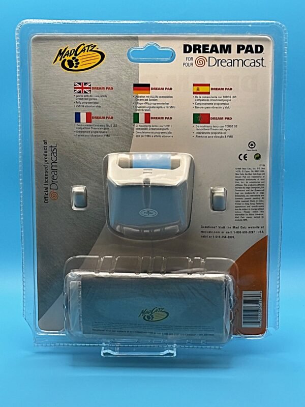 Mad Catz Dream Pad, Translucent Purple, NIB (Sega Dreamcast) - Image 4