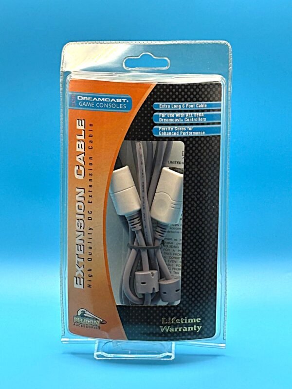 Pelican Controller Extension Cord, NIB (Sega Dreamcast)