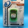 Performance Dreamcast Memory Unit, Translucent Green, 200 Blocks, Hardshell Case, NIB (Dreamcast)