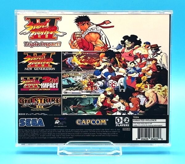 Street Fighter III Triple Impact Rear