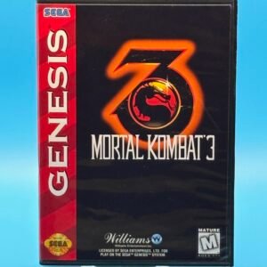 Mortal Kombat 3 (OEM Cart)(Box, Cover reproductions)(Genesis)