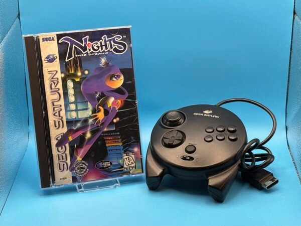 Nights into Dreams with Analog Controller Bundle (OEM) (Saturn)