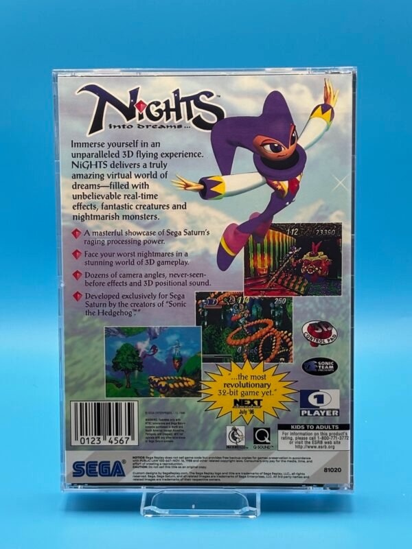 Nights into Dreams with Analog Controller Bundle (OEM) (Saturn) - Image 2