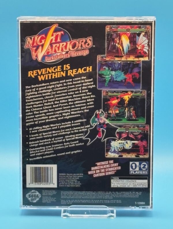 Night Warriors: Darkstalker's Revenge (Saturn) - Image 2