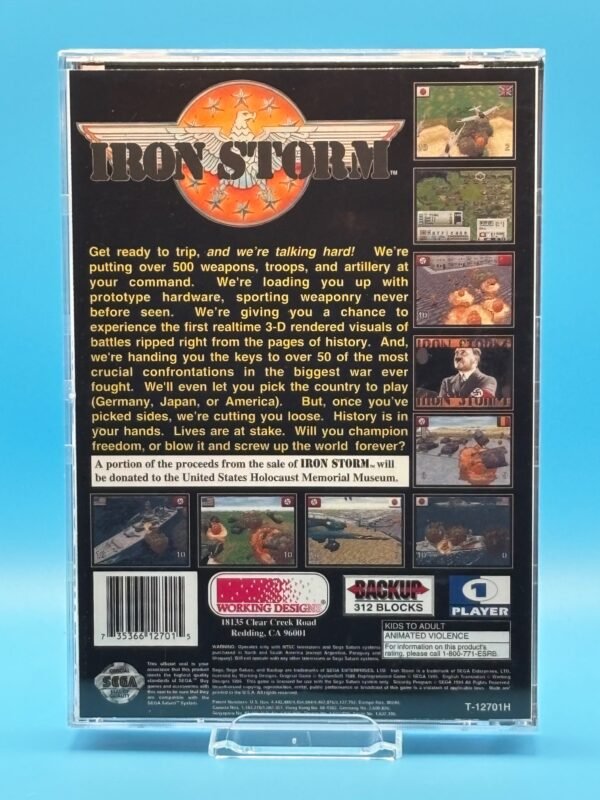 Iron Storm (Saturn) - Image 2