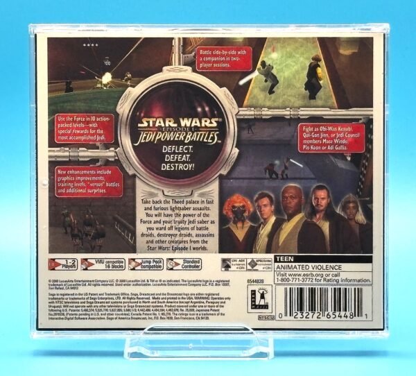 Star Wars Jedi Power Battles (Dreamcast) - Image 2