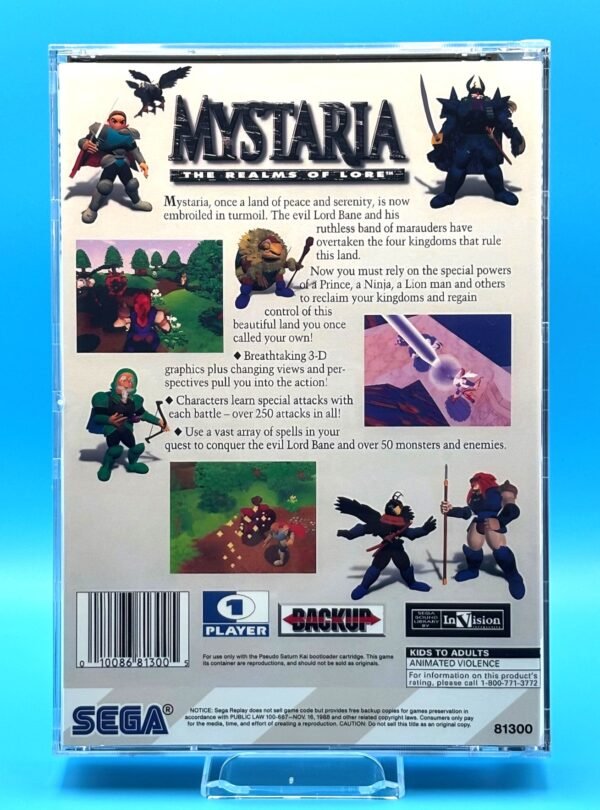 Mystaria the Realms of Lore (Also known as Blazing Heroes)(Saturn) - Image 2