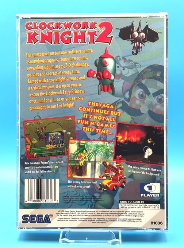 Clockwork Knight 2 (Saturn) - Image 2