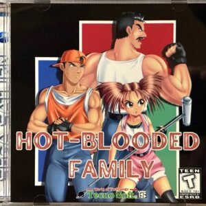 Hot-Blooded Family (Nekketsu Oyako), Custom Jewel Case (Saturn)