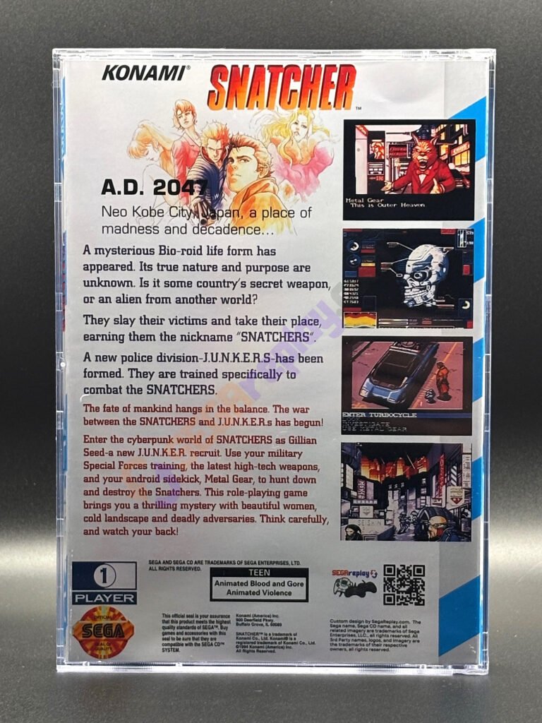 Snatcher (Sega CD) - Image 2