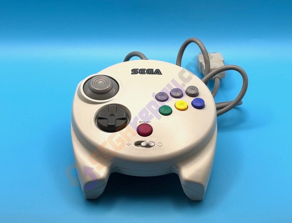 3D Analog Control Pad, White (Saturn)(OEM)