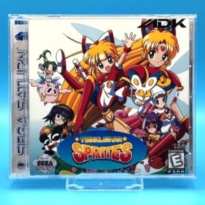 Twinkle Star Sprites, Custom Jewel Case (Saturn)