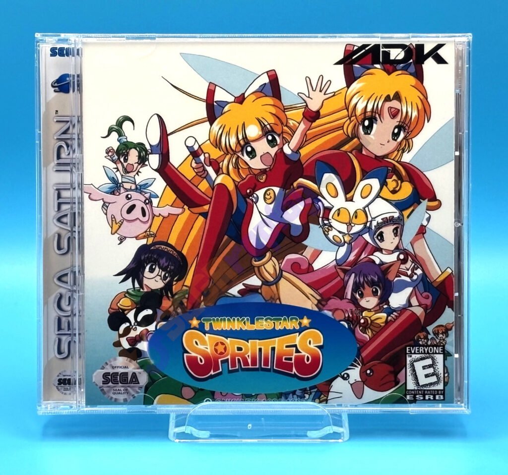 Twinkle Star Sprites, Custom Jewel Case (Saturn)
