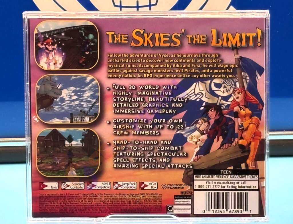 Skies of Arcadia Deluxe Sega Dreamcast Bundle (Dreamcast) - Image 4