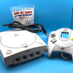 Sega Dreamcast Basic Console Bundle + Any 5 Games (Sega Dreamcast)