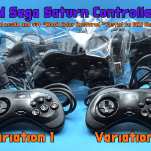 Black Controller S (OEM)(Sega Saturn)