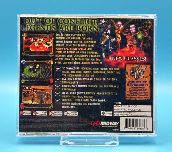 Gauntlet Legends (Dreamcast) - Image 2