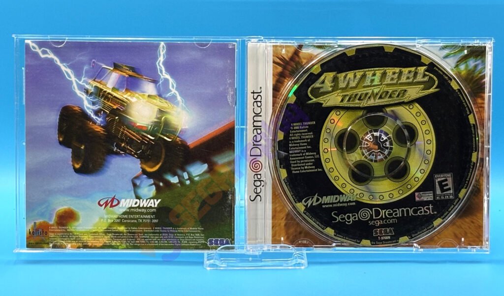 4 Wheel Thunder (CIB) (OEM) (Dreamcast) - Image 3