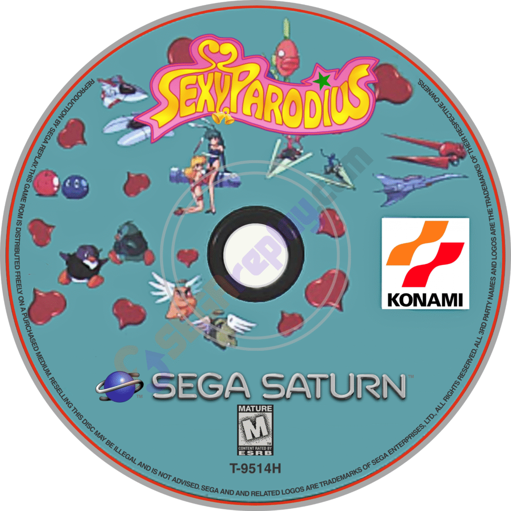 Sexy Parodius, Exclusive NTSC Longbox (Saturn) - Image 3