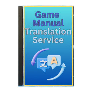 Game Manual English Translation Service (Sega CD)(Saturn)(Dreamcast)