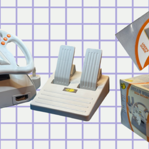 Sega Dreamcast Mad Catz Dream Wheel Steering Wheel, (Used - Like New)(Dreamcast)