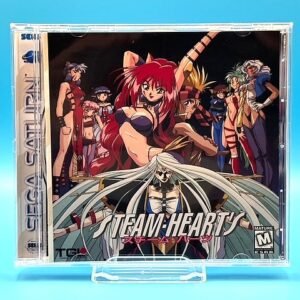 Steam Hearts, English-Translated Manual, Custom Case (Saturn)