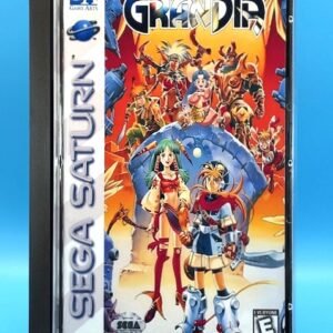 Grandia, Exclusive NTSC Longbox, English Translated Manual (Saturn)
