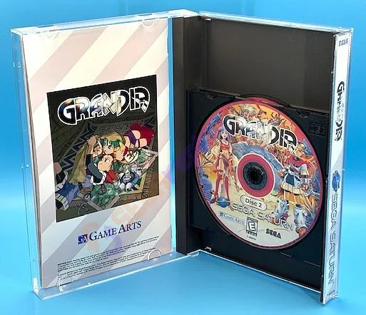 Grandia, Exclusive NTSC Longbox, English Translated Manual (Saturn