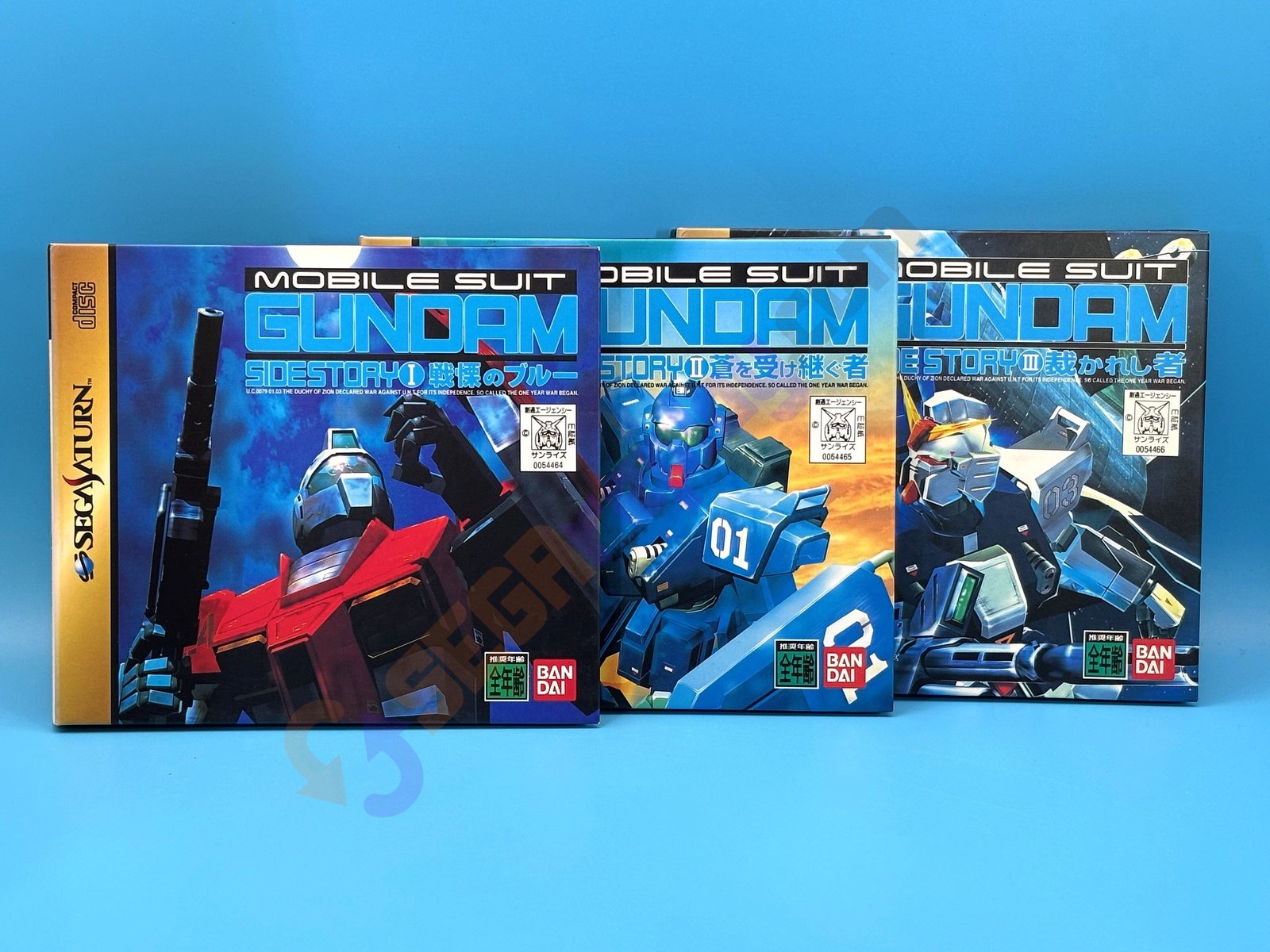 Mobile Suit Gundam Side Story: Trilogy (Limited Editions) (OEM) (Saturn)
